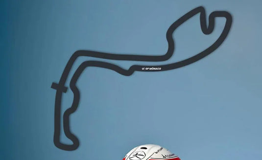 Circuitos de Fórmula 1 2025 ideal para decoración de pared con estilo racing.