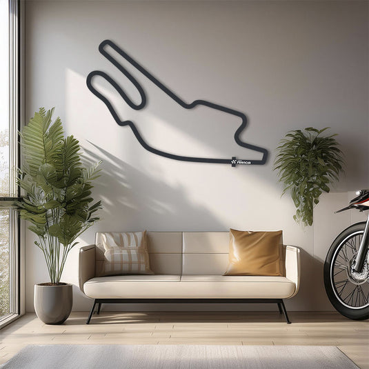 Réplica del circuito de motociclismo Le Mans de Francia