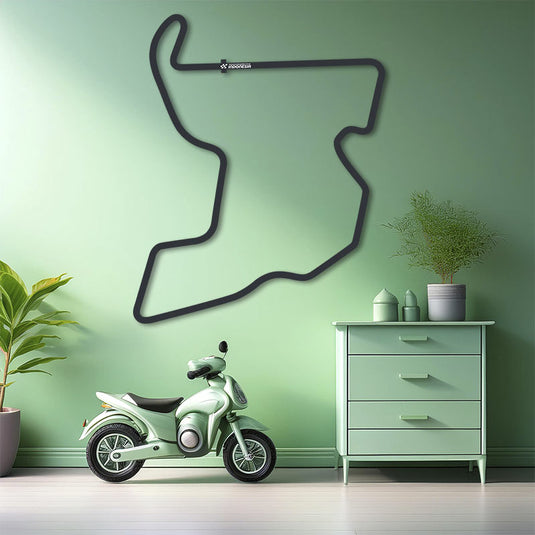 Réplica del circuito de de motociclismo Pertamina Mandalika Circuit de Indonesia