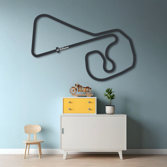 Réplica del circuito de motociclismo Sachsenring de Alemania