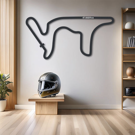 Réplica del circuito de motociclismo Termas de Río Hondo de Argentina