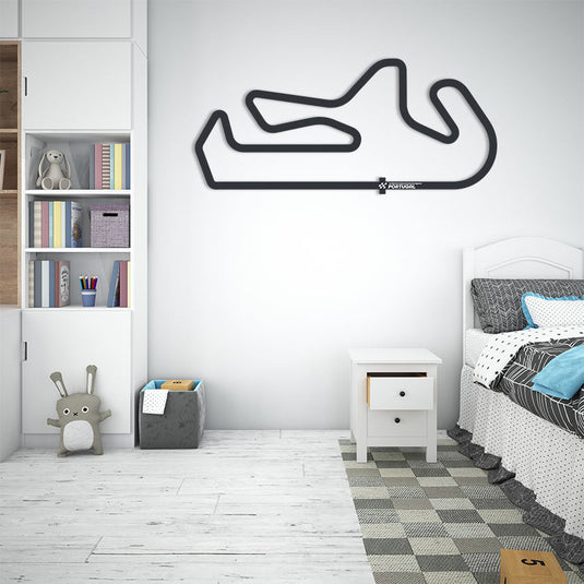 Réplica del circuito de motociclismo Autódromo Internacional do Algarve de Portugal