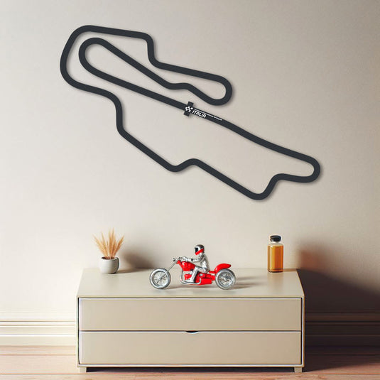 Réplica del circuito de motociclismo Autodromo Internazionale del Mugello de Italia