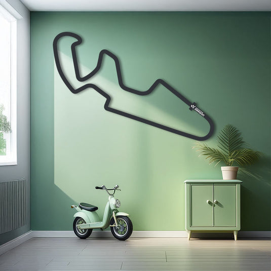 Réplica de circuito de motociclismo Motorland de Aragón