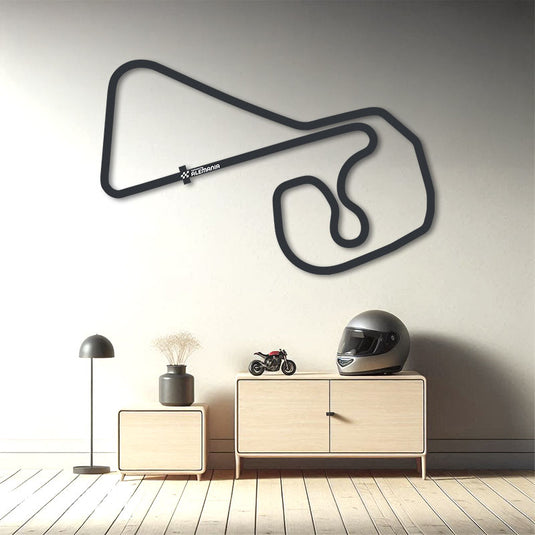 Réplica del circuito de motociclismo Sachsenring de Alemania