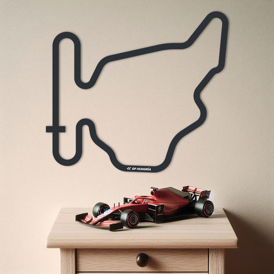 Circuito F1 Gran Premio de Hungría para colgar en la pared