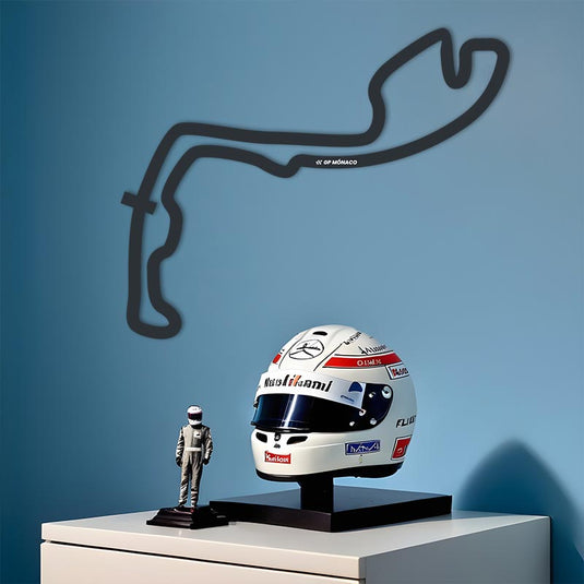 Réplica del Circuito de Fórmula 1 Gran Premio de Mónaco para colgar en pared