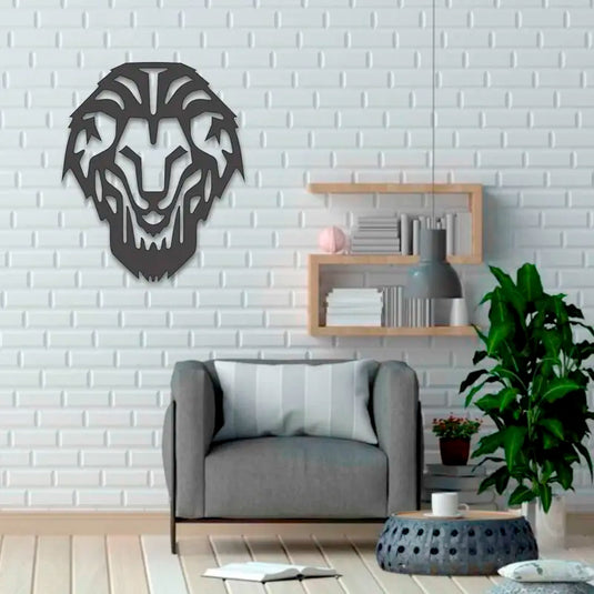 Cuadro cabeza de León para la pared - IdealParaDecorar