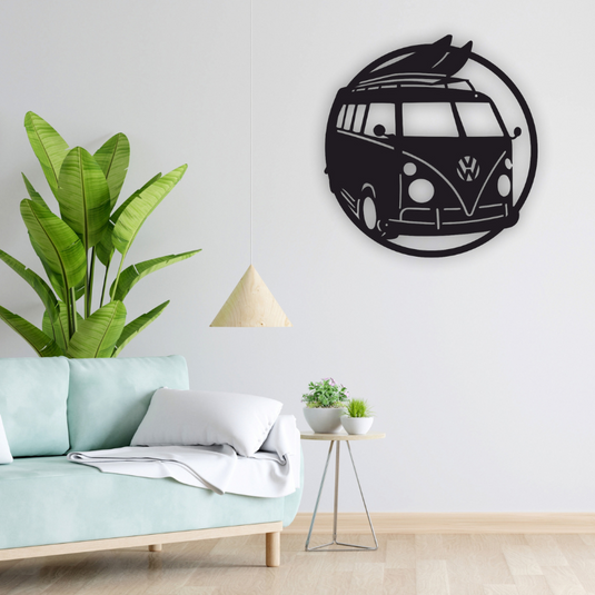 Cuadro decorativo Furgoneta Volswaguen - Ideal Para Decorar