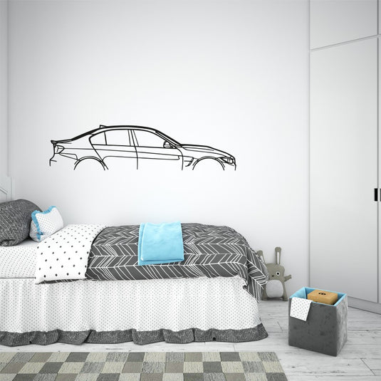 silueta BMW F80 - Ideal para decorar