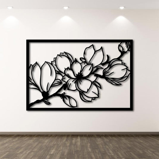 Cuadro metal modelo Magnolia - Ideal Para Decorar