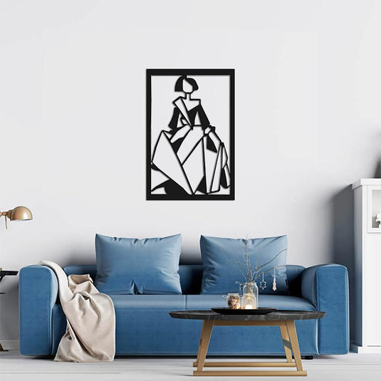 Cuadro Menina de Miguel guia