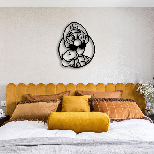 adornar pared con Cuadro Luigi y Mario Bros