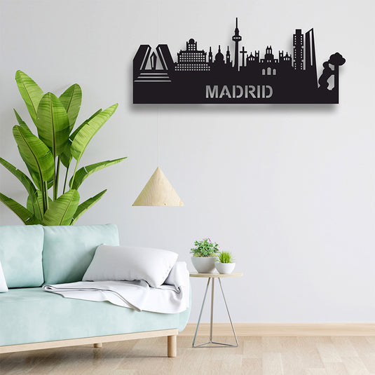 Cuadro decorativo skyline Madrid - Ideal Para Decorar