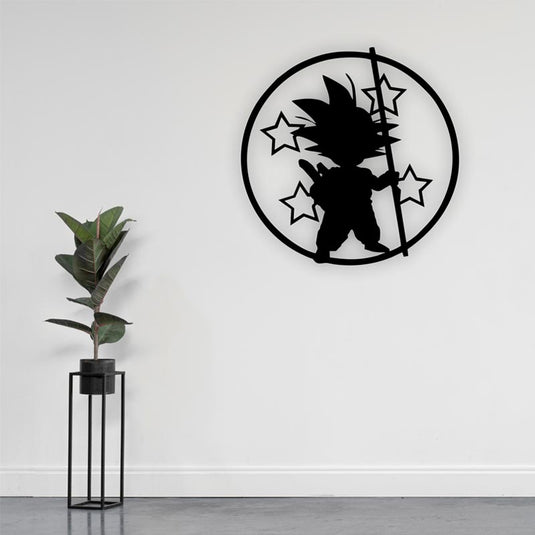 Cuadro para colgar de Goku en Dragon Ball
