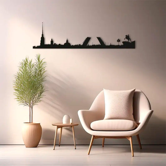 Cuadro decorativo skyline San Petersburgo - Ideal Para Decorar