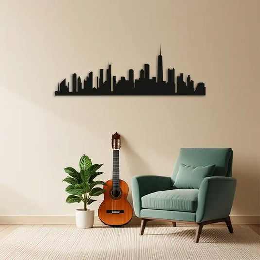 Cuadro decorativo skyline Chicago - Ideal Para Decorar