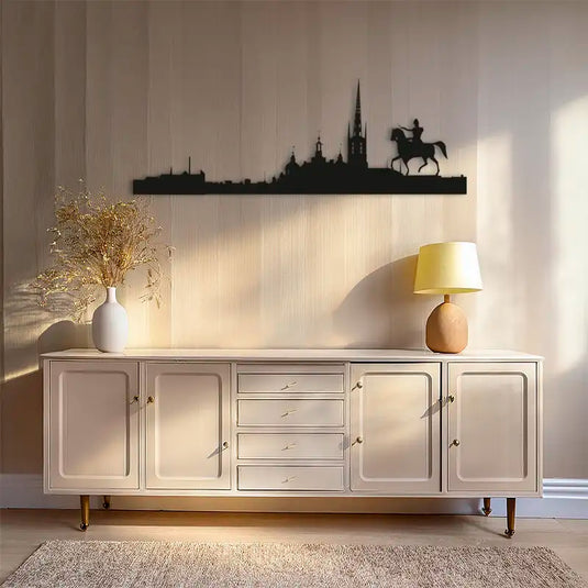 Cuadro decorativo skyline Estocolmo - Ideal Para Decorar