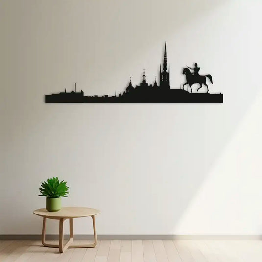 Cuadro decorativo skyline Estocolmo - Ideal Para Decorar