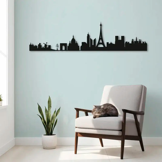 Cuadro decorativo skyline París - Ideal Para Decorar