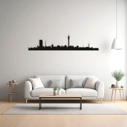 Cuadro decorativo skyline Johanesburgo - Ideal Para Decorar