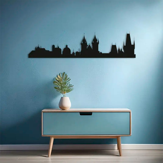 Cuadro decorativo skyline Praga - Ideal Para Decorar