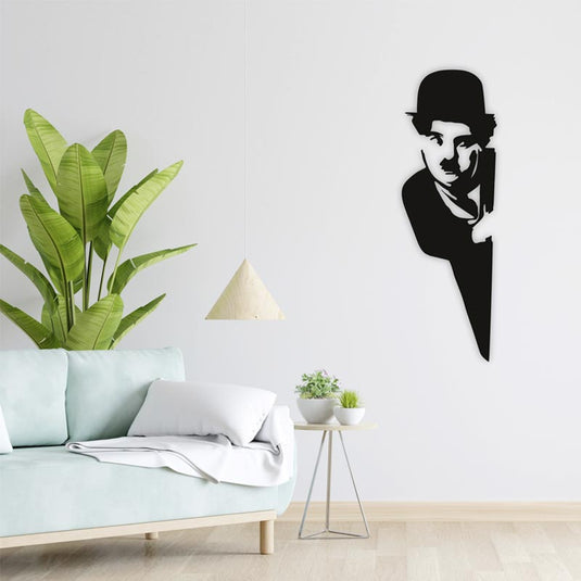 Figura de Charles Chaplin para decorar