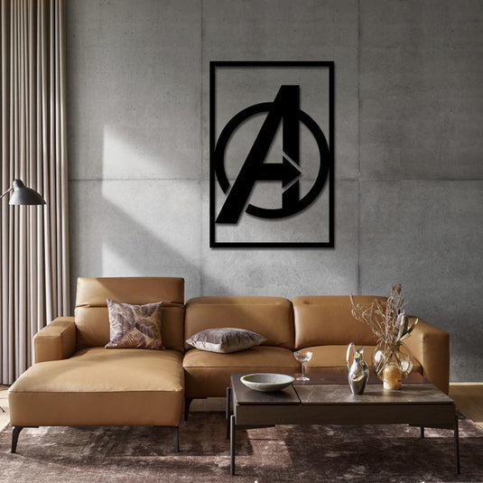 Logo de los Vengadores para decorar pared