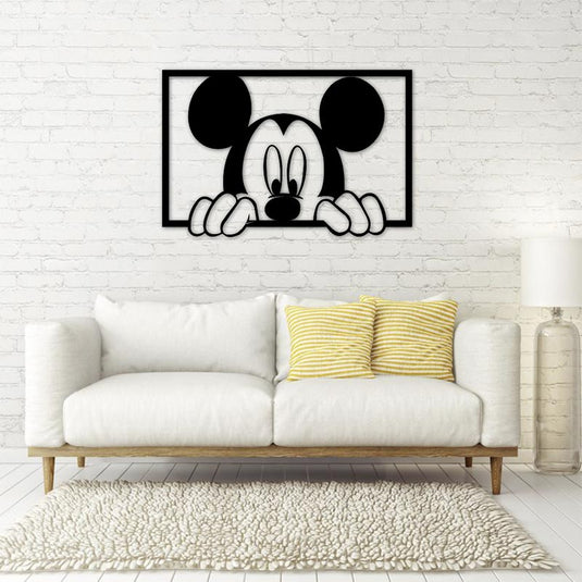 Lámina de Mickey Mouse para la pared